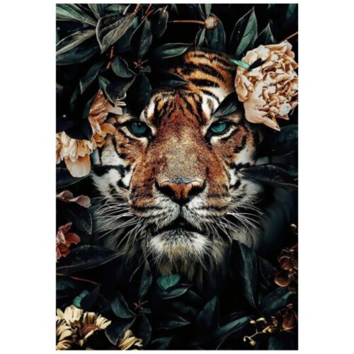 affiche animaux nature tigre