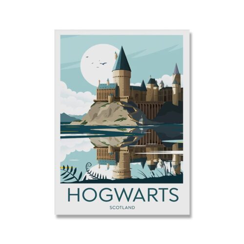 Affiche Harry Potter Hogwarts