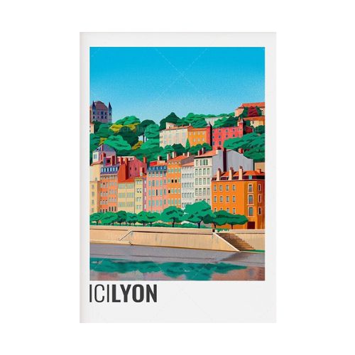 Affiche de Ville Décoration Lyon