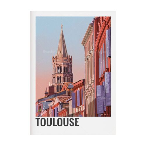 Affiche de Ville Moderne Toulouse