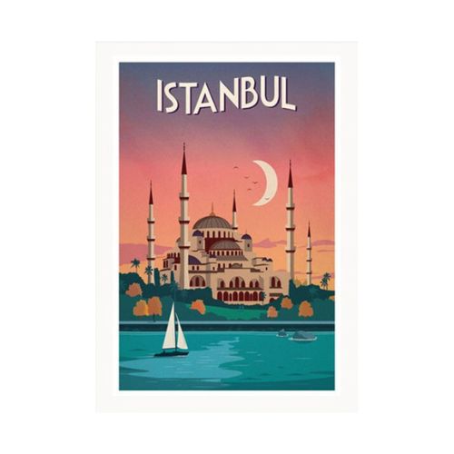 Affiche Ville du Monde Istanbul