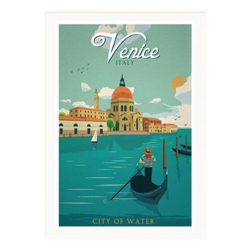 Affiche Ville du Monde Venise