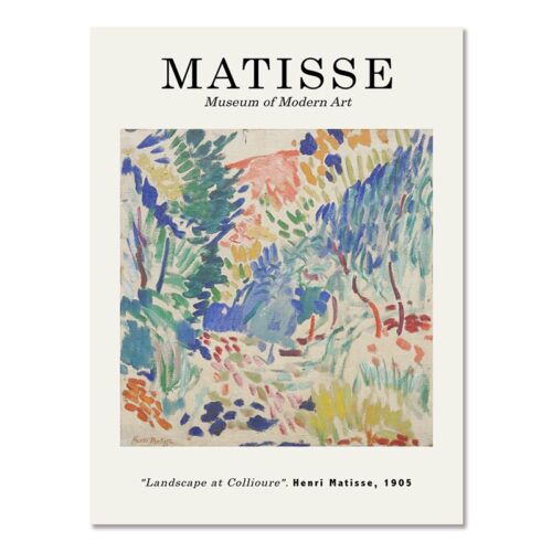 Affiche Matisse Collioure