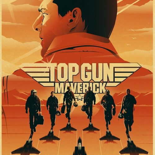 affiche officielle top gun tom cruise