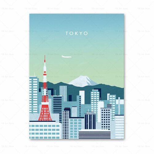 Affiche Ville de Demain Tokyo