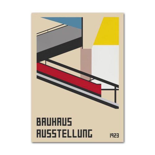 Affiche Architecture Bauhaus