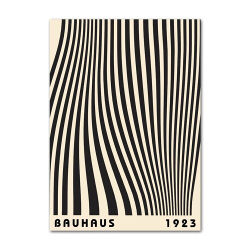 Affiche Bauhaus 1923 Rayures
