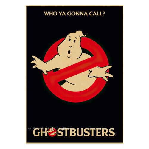 affiche de film culte ghostbusters