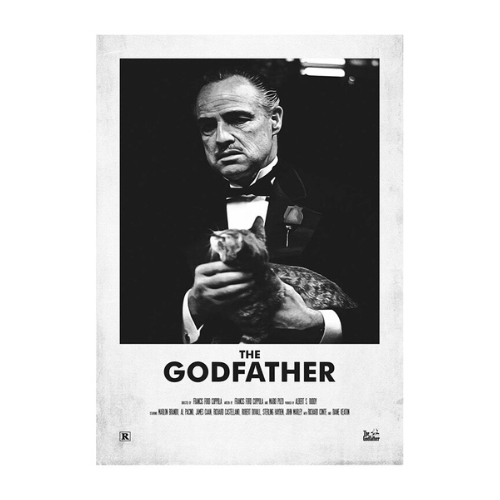 Affiche en Anglais Film Godfather