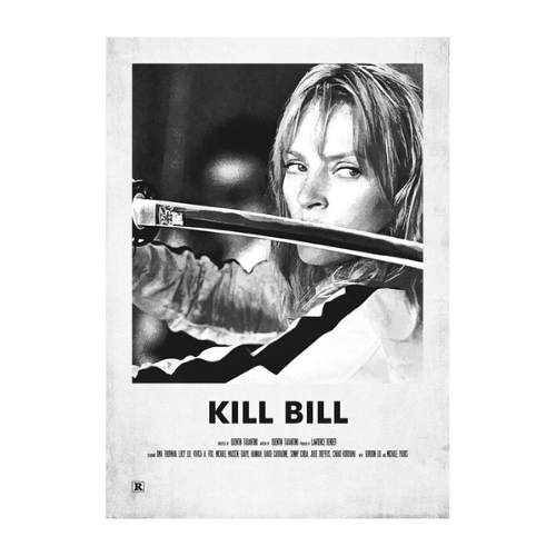 Affiche en Anglais Film Kill Bill
