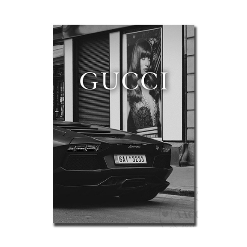 Affiche Luxe Gucci