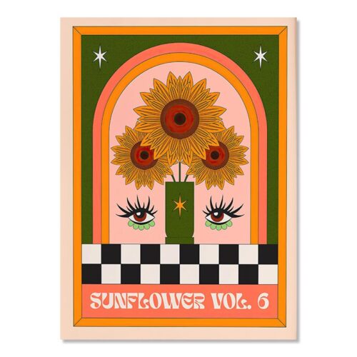 Affiche Design Sunflower