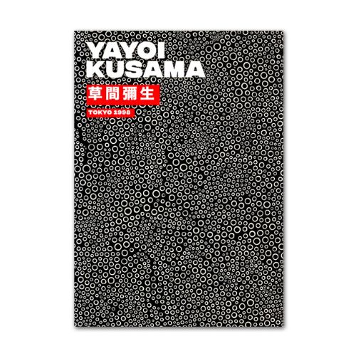 Affiche Abstraite Japonaise Yayoi Kusama Minimaliste Points